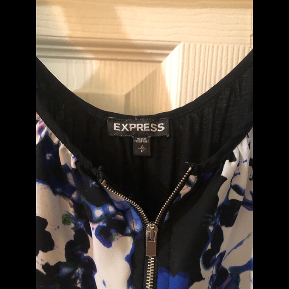 Express Small/Petite Bright Multi-Color Polyester Ladies Tank Top - Picture 4 of 5